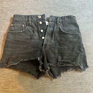 Zara black Jean shorts, hardly worn